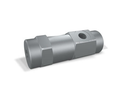 3 Way single pilot operated check valves, in line - VBPSL